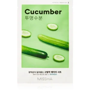 MisshaAiry Fit Cucumber hidratáló és revitalizáló arcmaszk száraz bőrre Vedd meg most