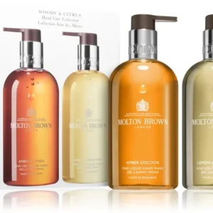 Biztonságos fizetés Molton BrownWoody & Citrus Hand Care Collection ajándékszett kézre