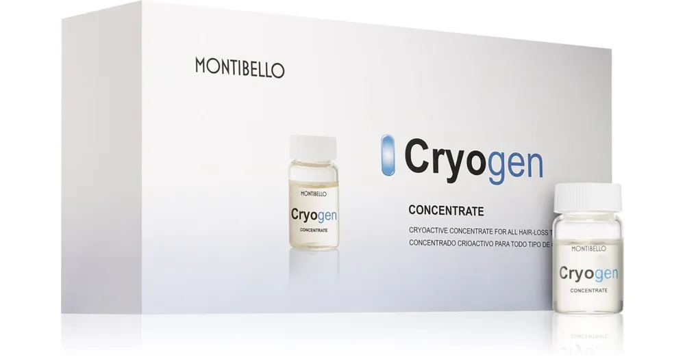 MontibelloCryogen Concentrate hajnövekedés és hajhullás elleni ápolás applikátorral Legjobb ár