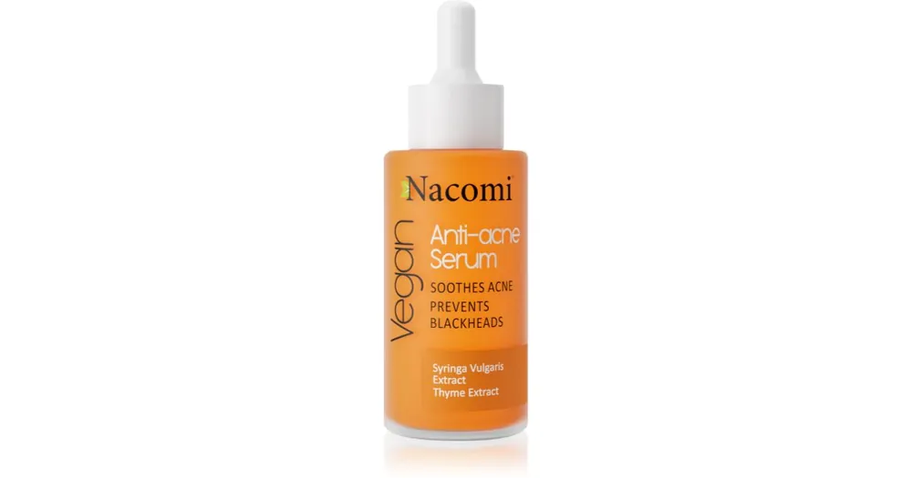 Népszerű NacomiAnti-Acne bőr szérum pattanások ellen
