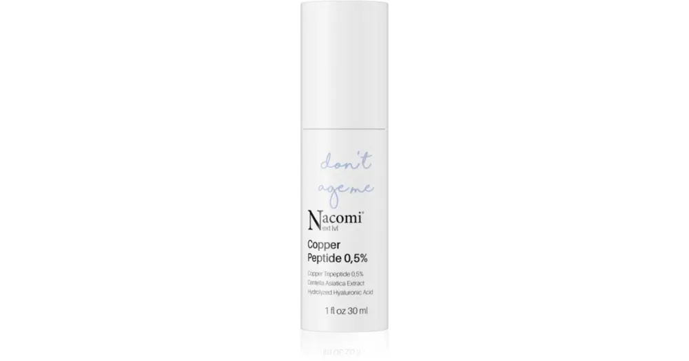 Korlátozott ajánlat NacomiNext Level Copper Peptide 0,5 % bőr szérum peptidekkel