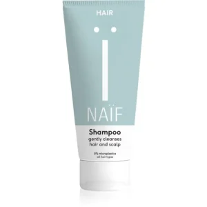 Vedd meg online NaifPersonal Care Shampoo finom állagú tisztító sampon minden hajtípusra