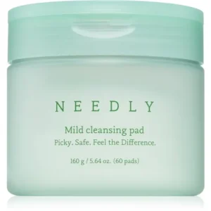 Olcsó NEEDLYMild Cleansing Pad hámlasztó párnák a bőr tökéletes tisztításához