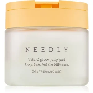 NEEDLYVita C Glow Jelly Pad tisztító vattakorong az élénk bőrért Legjobb ár