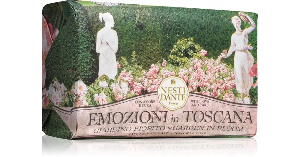 Prémium Nesti DanteEmozioni in Toscana Garden in Bloom természetes szappan