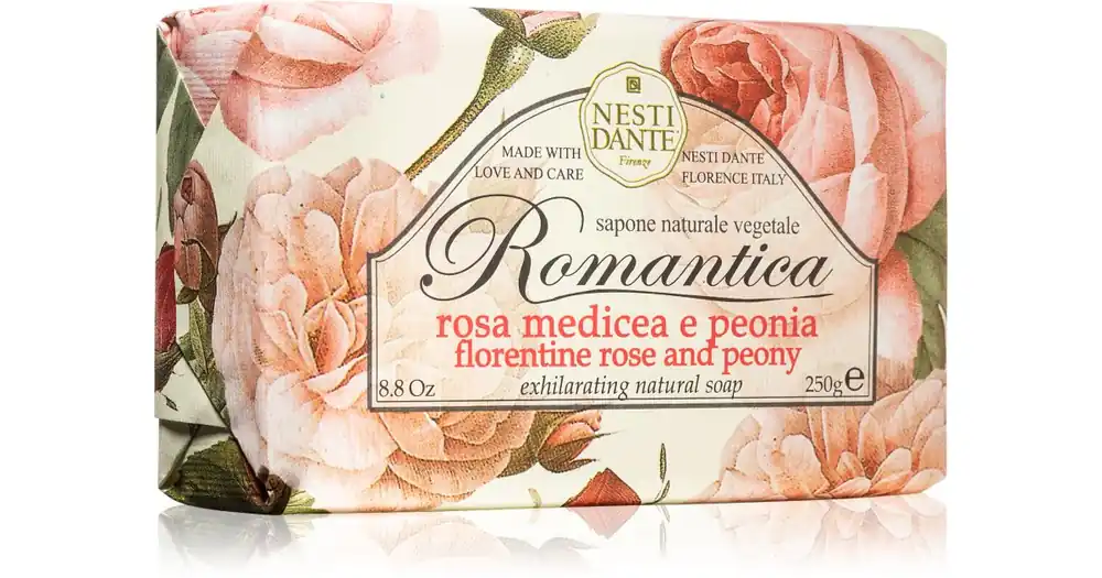 Nesti DanteRomantica Florentine Rose and Peony természetes szappan Ne maradj le