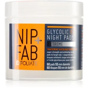 Kihagyhatatlan ajánlat NIP+FABGlycolic Fix Extreme tisztító vattakorong éjszakára