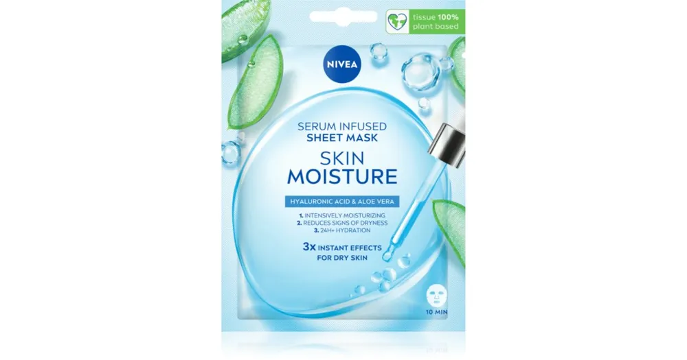 NIVEASkin Moisture hidratáló gézmaszk Biztonságos fizetés