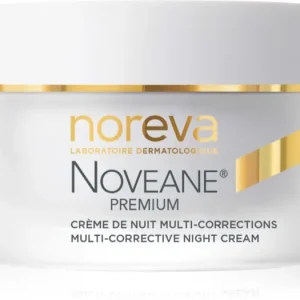 NorevaNoveane Premium Multi-Corrective Night Cream Multikorrekciós nappali krém az öregedés jelei ellen éjszakára Alacsony ár