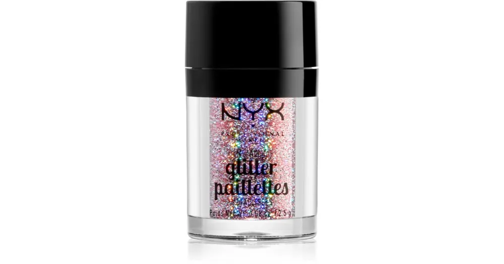 NYX Professional MakeupGlitter Goals Metálos csillámpor az arcra és a testre Bestseller