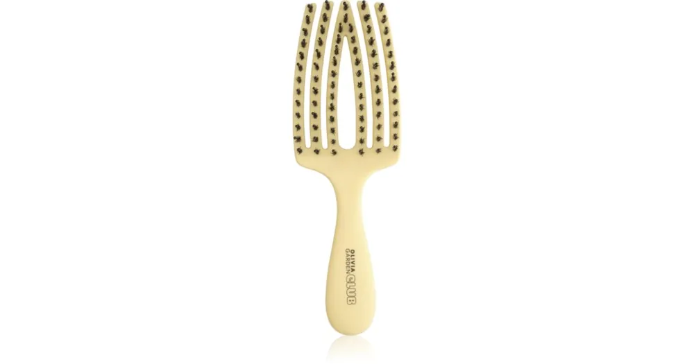 Olivia Garden ClubThe Nomad Detangling&Shine Fingerbrush lapos kefe hajra Biztonságos fizetés