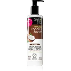 Azonnali szállítás Organic ShopNatural Coconut & Shea hidratáló kondicionáló száraz és sérült hajra
