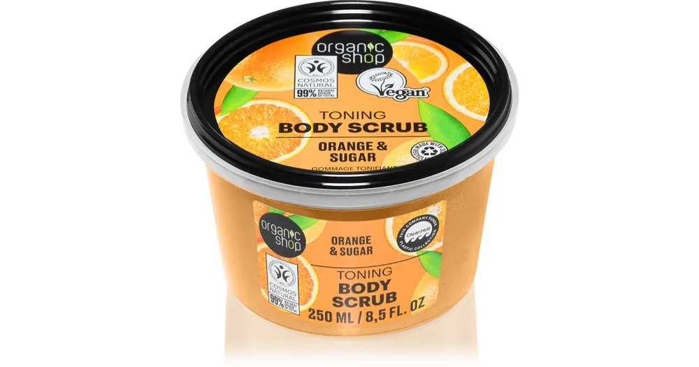 Vedd meg online Organic ShopOrange & Sugar tonizáló peeling testre