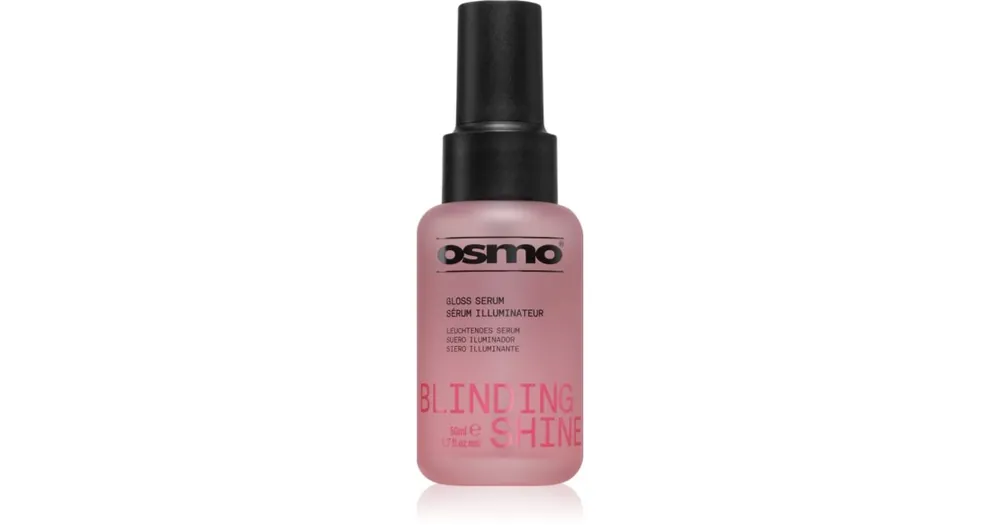 OsmoBlinding Shine Gloss Serum ápolás a fényes hajért Korlátozott ajánlat