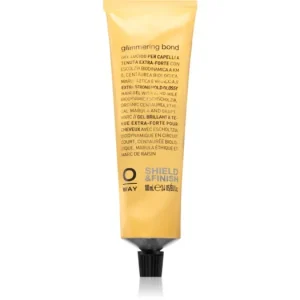 Végkiárusítás OwayShield & Finish Glimmering Bond extra erős gél tartós és fényes frizuráért