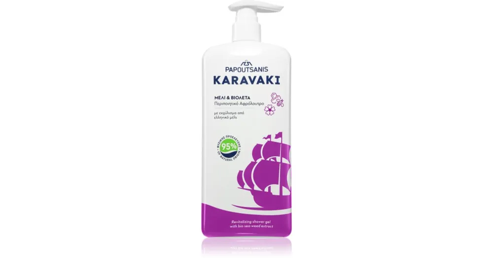 PAPOUTSANISKaravaki Honey & Violet tusfürdő gél Csak ma