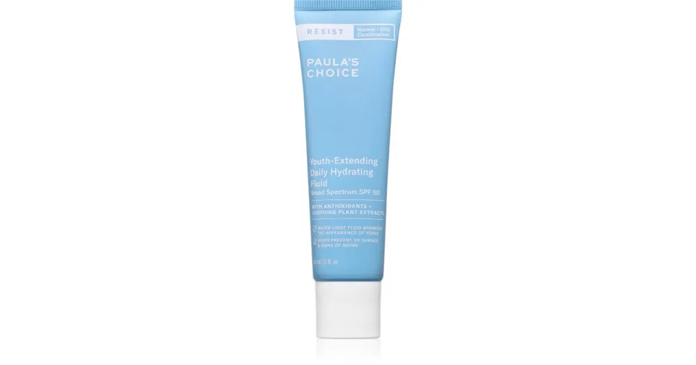 Paula‘s ChoiceResist Youth-Extending Daily Hydrating Fluid SPF 50 hidratáló és védő folyadék SPF 50 Akciós ár