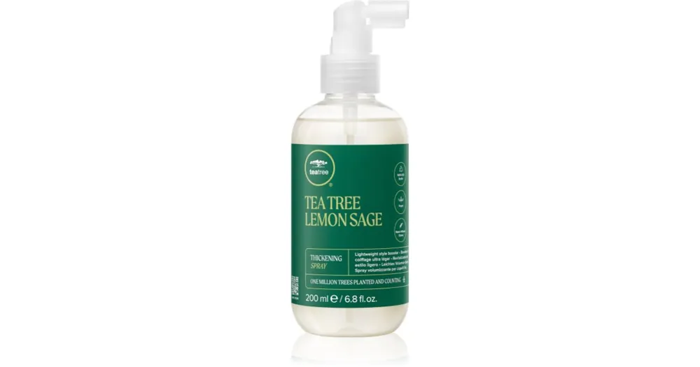 Paul MitchellTea Tree Lemon Sage spray a dús hatásért a hajtövektől kezdve Biztonságos fizetés