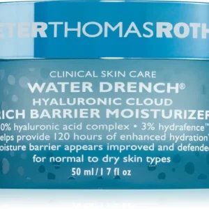 Peter Thomas RothWater Drench Hyaluronic Cloud Rich Barrier Moisturizer gazdag hidratáló krém a bőrréteg megújítására Outlet