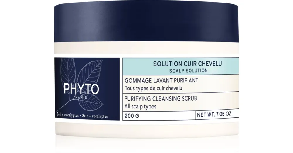 Biztonságos fizetés PhytoScalp Solutions Purifying Cleansing Scrub tisztító peeling fejbőrre
