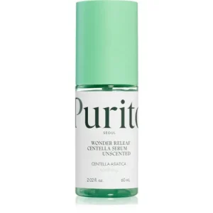 Azonnali szállítás PuritoWonder Releaf Centella Serum Unscented regeneráló arcszérum az érzékeny bőr megnyugtatásához és erősítéséhez