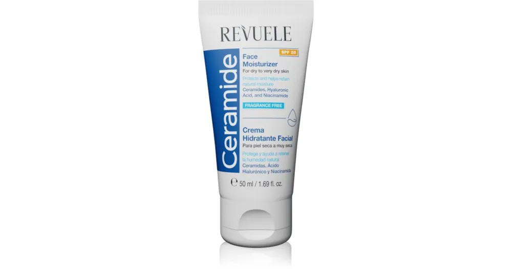 Expressz kézbesítés RevueleCeramide Face Moisturizer SPF 25 nappali védőkrém száraz és nagyon száraz bőrre