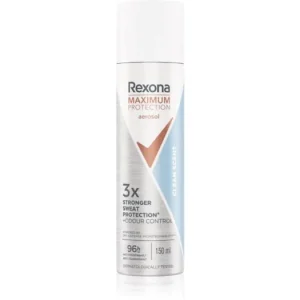 Árcsökkenés RexonaMaximum Protection Clean Scent izzadásgátló spray az erőteljes izzadás ellen