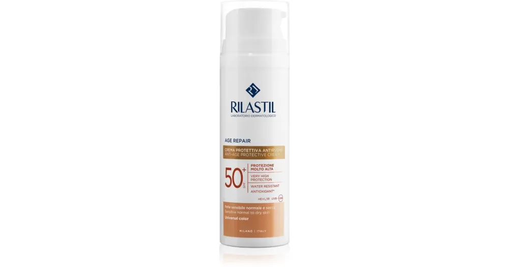 Prémium RilastilAge Repair SPF 50+ védő tonizáló krém arcra SPF 50+