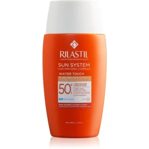 Kedvezményes ár RilastilSun System Water Touch védő és tonizáló folyadék arcra SPF 50+