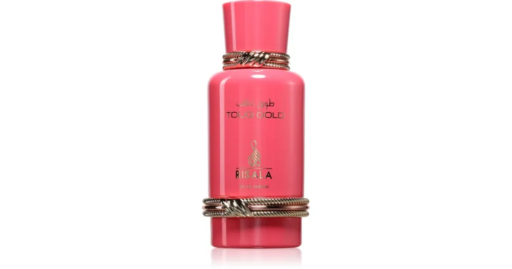 RisalaTouq Gold Eau de Parfum hölgyeknek Biztonságos vásárlás