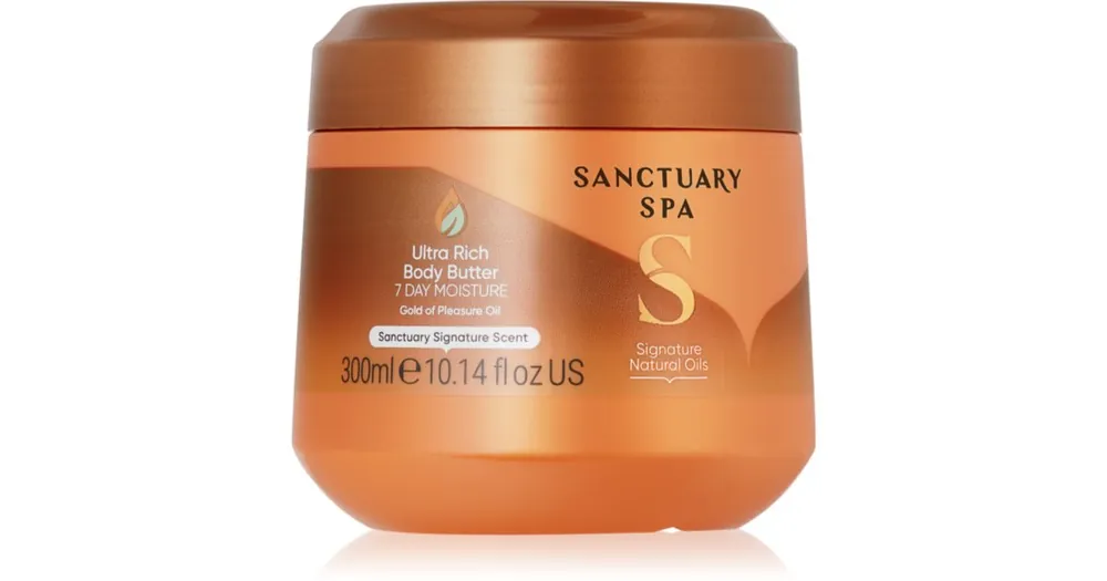 Sanctuary SpaSignature Natural Oils intenzív hidratáló testvaj Gyors kiszállítás