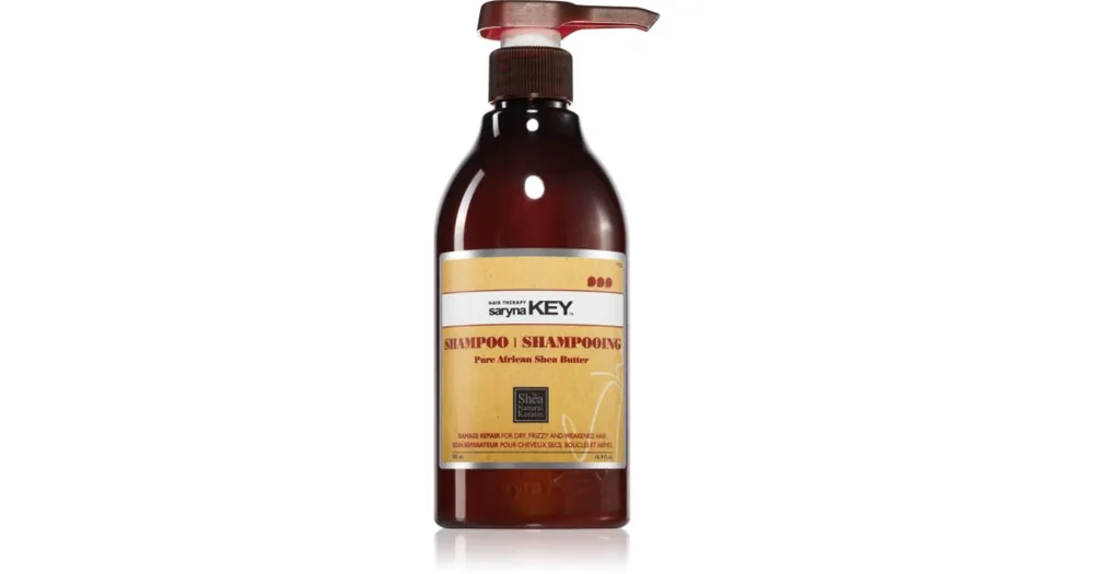 Saryna KeyPure African Shea Butter Damage Repair sampon száraz hajra Azonnal elérhető