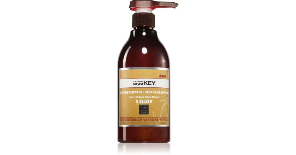 Saryna KeyPure African Shea Butter Light kondicionáló bambuszvajjal Árcsökkenés