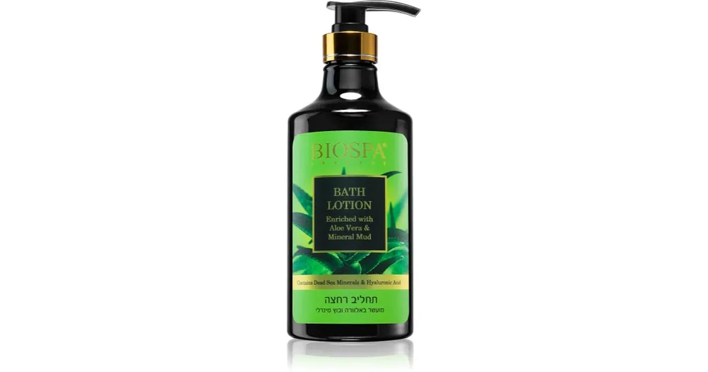 Csak ma Sea of SpaBio Spa Aloe Vera & Mineral Mud tusoló és fürdő krém holt-tenger ásványaival