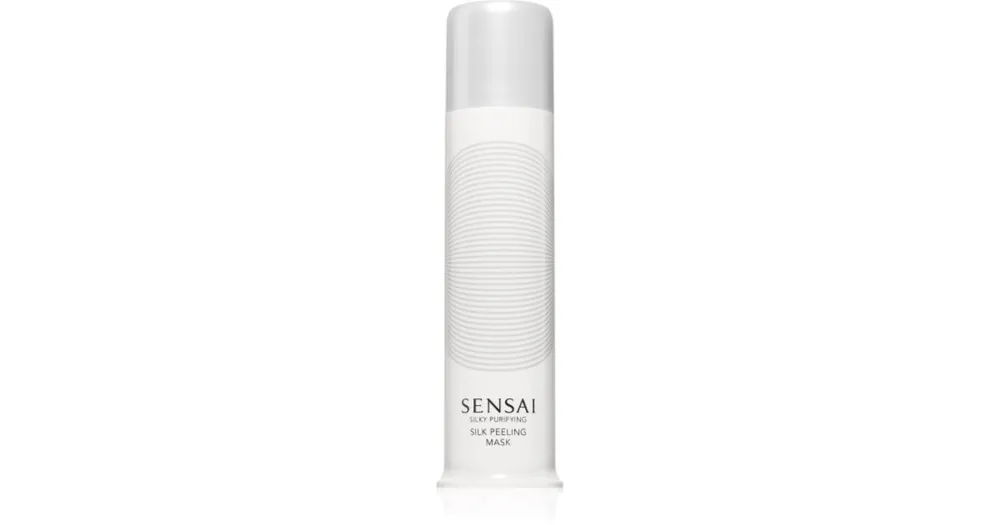 Újdonság SensaiSilky Purifying Silk Peeling Mask peeling maszk