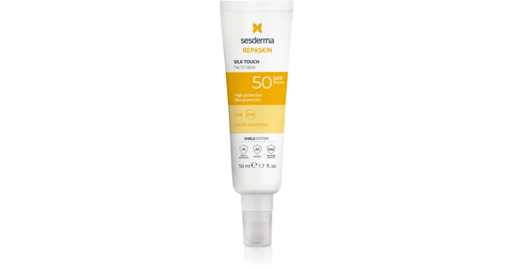Rendeld meg most SesdermaRepaskin Silk Touch napozókrém arcra SPF 50