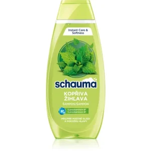 Árcsökkenés SchwarzkopfSchauma Nettle Freshness tisztító sampon zsíros hajra és fejbőrre