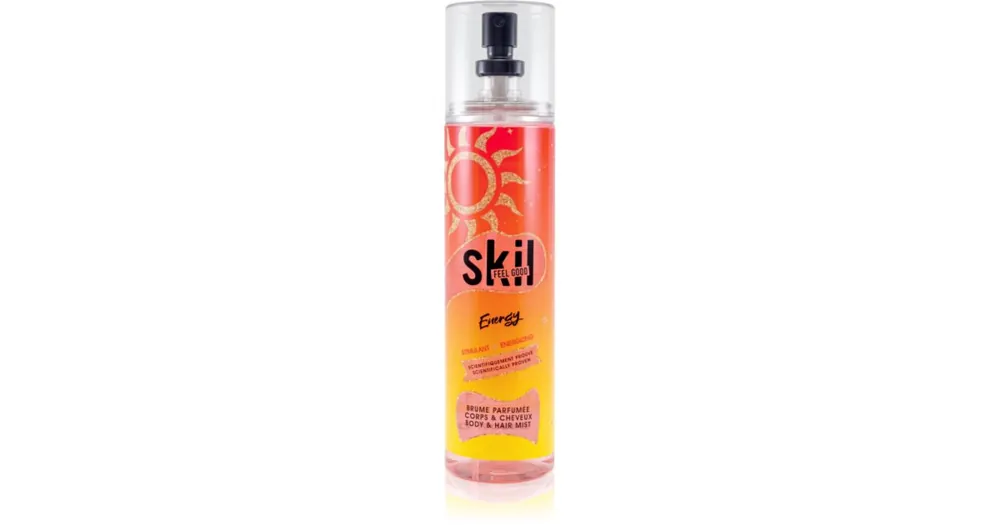 SkilFeel Good Energy parfümözött spray testre és hajra hölgyeknek Kedvezmény