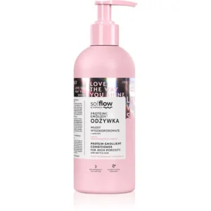 Különleges ajánlat so!flowHigh Porosity Hair Protein-Emollient Conditioner erősítő kondicionáló a töredezett, károsult hajra
