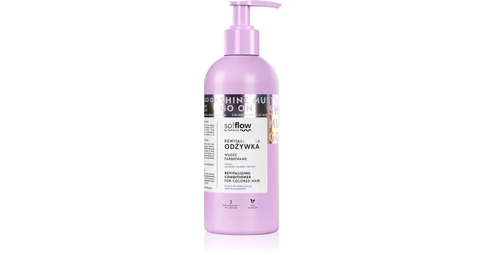 Legkelendőbb so!flowColoured Hair Revitalizing Conditioner revitalizáló kondicionáló festett hajra