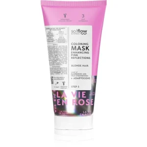 so!flowColoring Mask Blonde Hair intenzív színező pakolás Kedvezményes ár