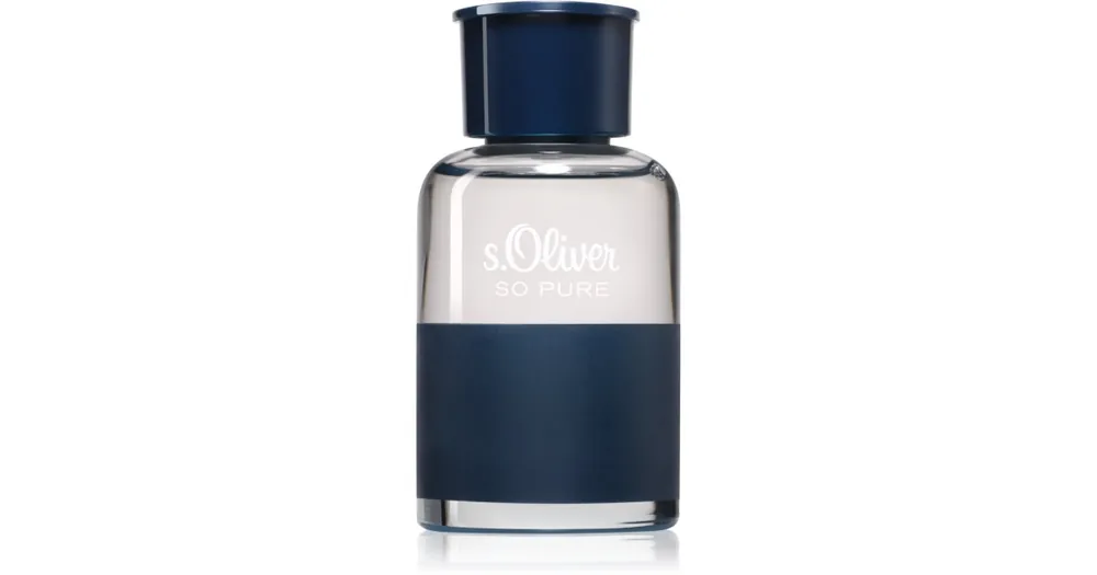 Biztonságos fizetés s.OliverSo Pure Men Eau de Toilette uraknak