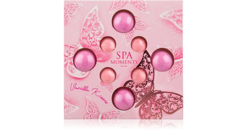 Olcsó Spa MomentsVanilla Kisses szénsavas fürdő golyók