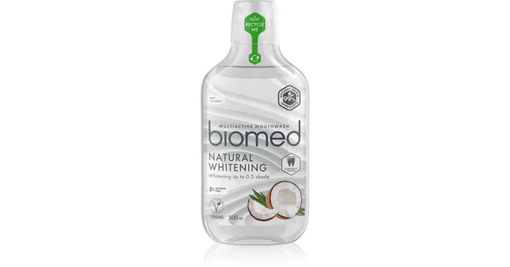BiomedNatural Whitening szájvíz Azonnali szállítás