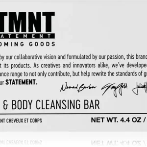 Biztonságos fizetés STMNTCare Hair & Body Cleansing Bar tisztító kemény szappan hajra, szakállra és testre