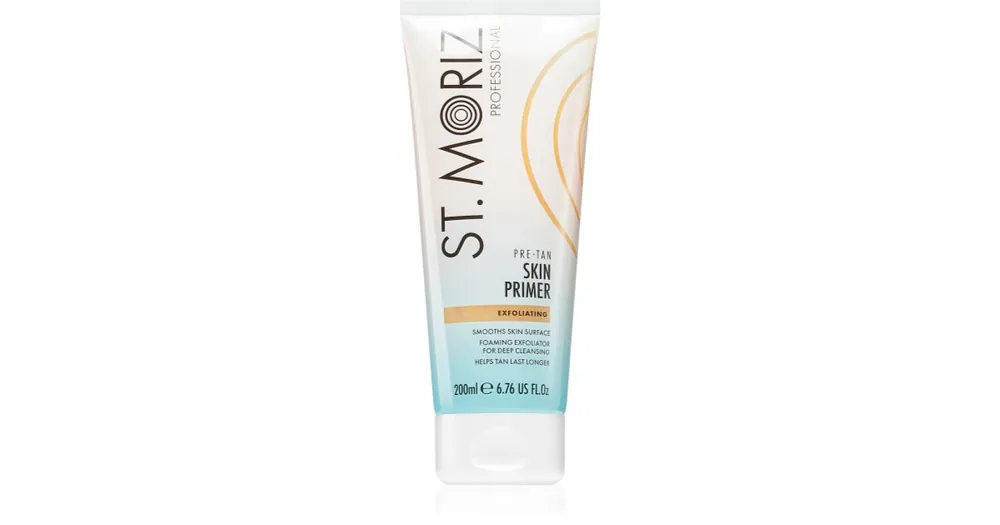 St. MorizPre-Tan Skin Primer önbarnító előtti bőrradír zuhanyzáshoz Szuper akció