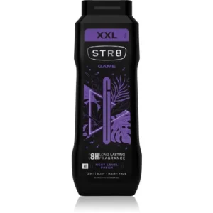 STR8Game Shower Gel tusfürdő gél 3 az 1-ben Expressz szállítás