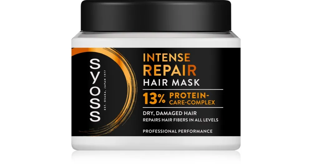SyossIntense Repair Intense intenzív pakolás hajra proteinnel Különleges ajánlat
