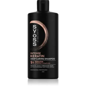 Szuper ajánlat SyossIntense Keratin keratinos sampon hajtöredezés ellen