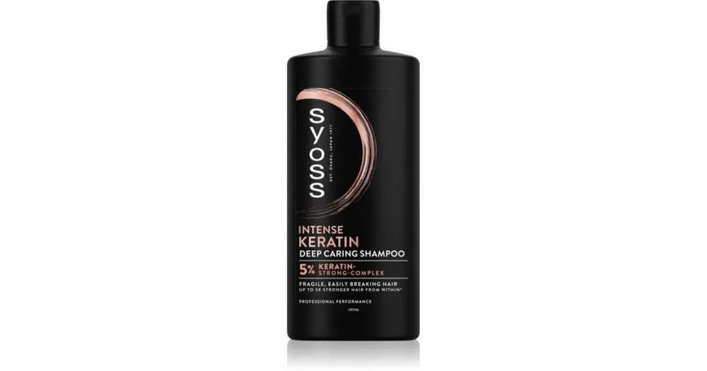 Szuper ajánlat SyossIntense Keratin keratinos sampon hajtöredezés ellen